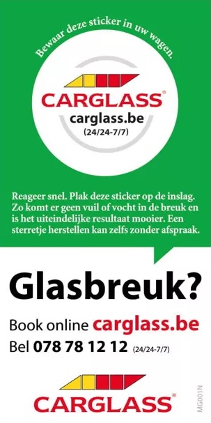 Carglass® Repair Sticker